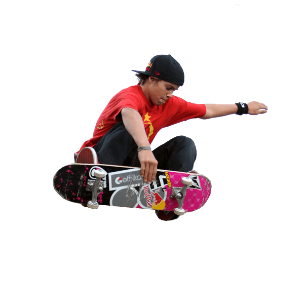 Ace on skateboard Ace on skateboard
