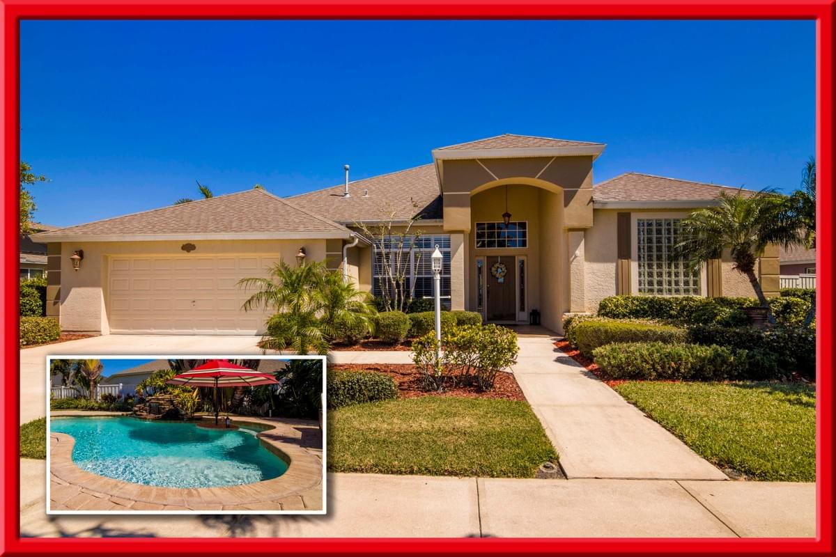 tan and brown home with inset pool picture tan and brown home with inset pool picture