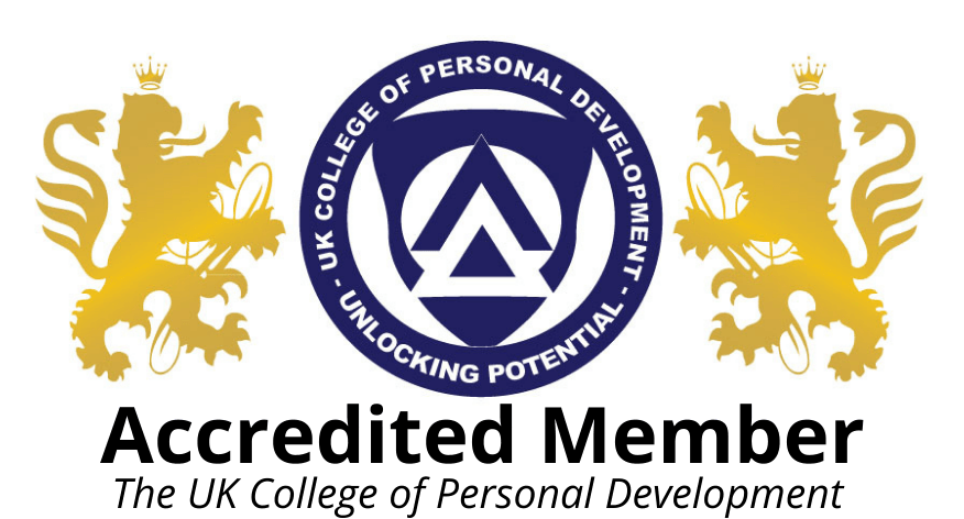 Accredited Member - The UK College of Personal Development Accredited Member - The UK College of Personal Development