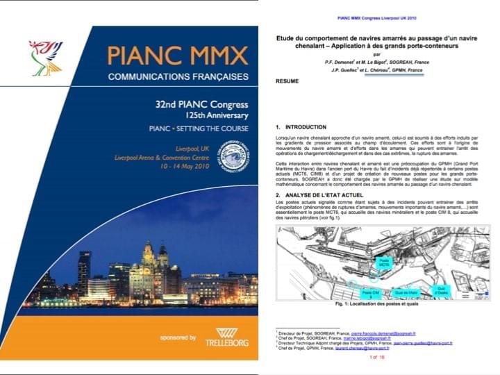 AIPCN Amarrage porte-conteneurs - L.Chéreau - DSP consulting AIPCN Amarrage porte-conteneurs - L.Chéreau - DSP consulting