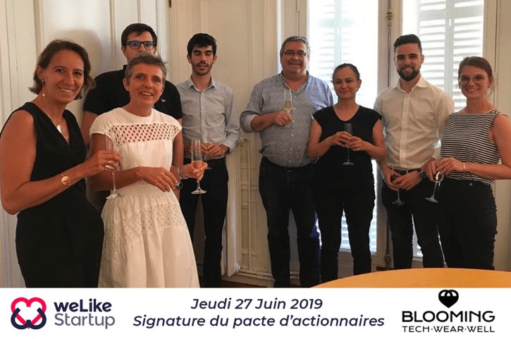 Signature du pacte d'actionnaires - Dreamtim Blooming Signature du pacte d'actionnaires - Dreamtim Blooming