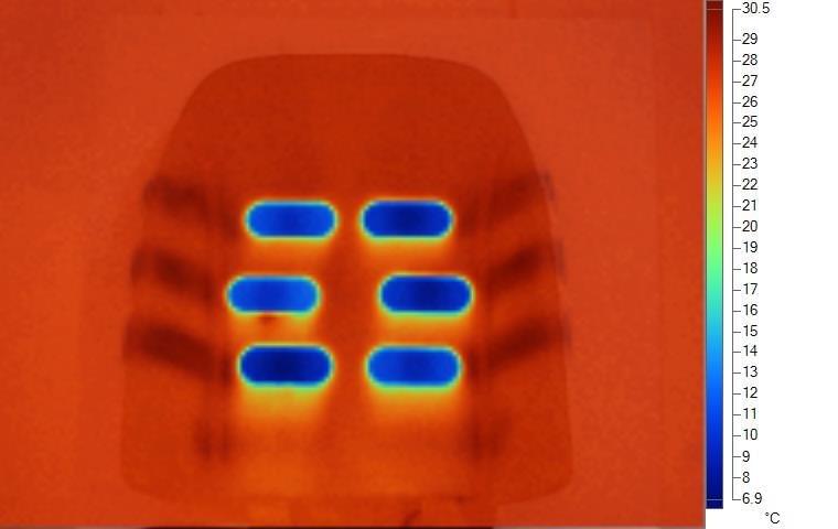 seat cooling thermal image seat cooling thermal image