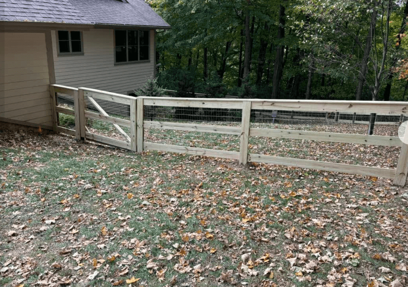 Dog Run Fence in Coshocton Dog Run Fence in Coshocton