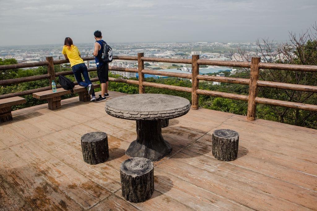 五酒桶山步道觀景平台與蘆竹城市景觀 五酒桶山步道觀景平台與蘆竹城市景觀