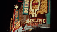This is a retro royalty-free clip filmed in Las Vegas This is a retro royalty-free clip filmed in Las Vegas