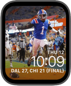 University of Florida Apple Watch Face Kadarius Toney University of Florida Apple Watch Face Kadarius Toney