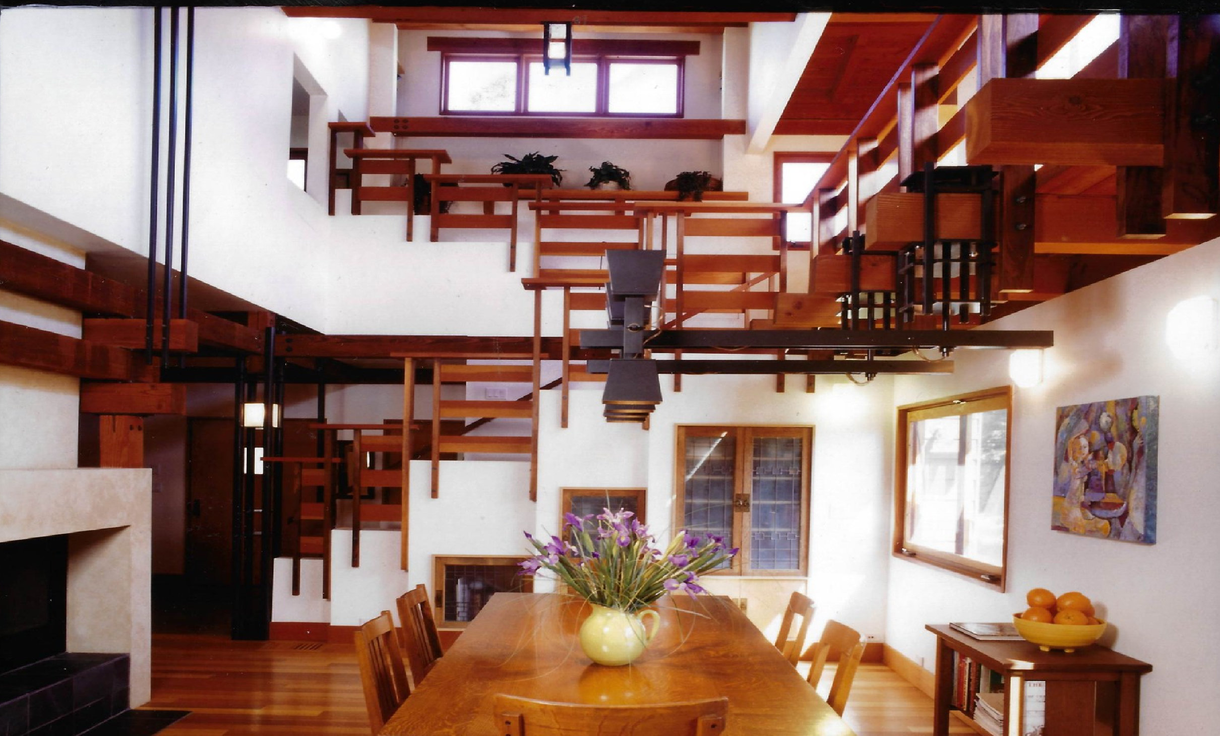 Davis House, Hall & Stairs