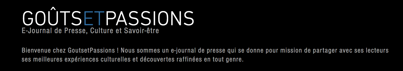 Goûts et Passions