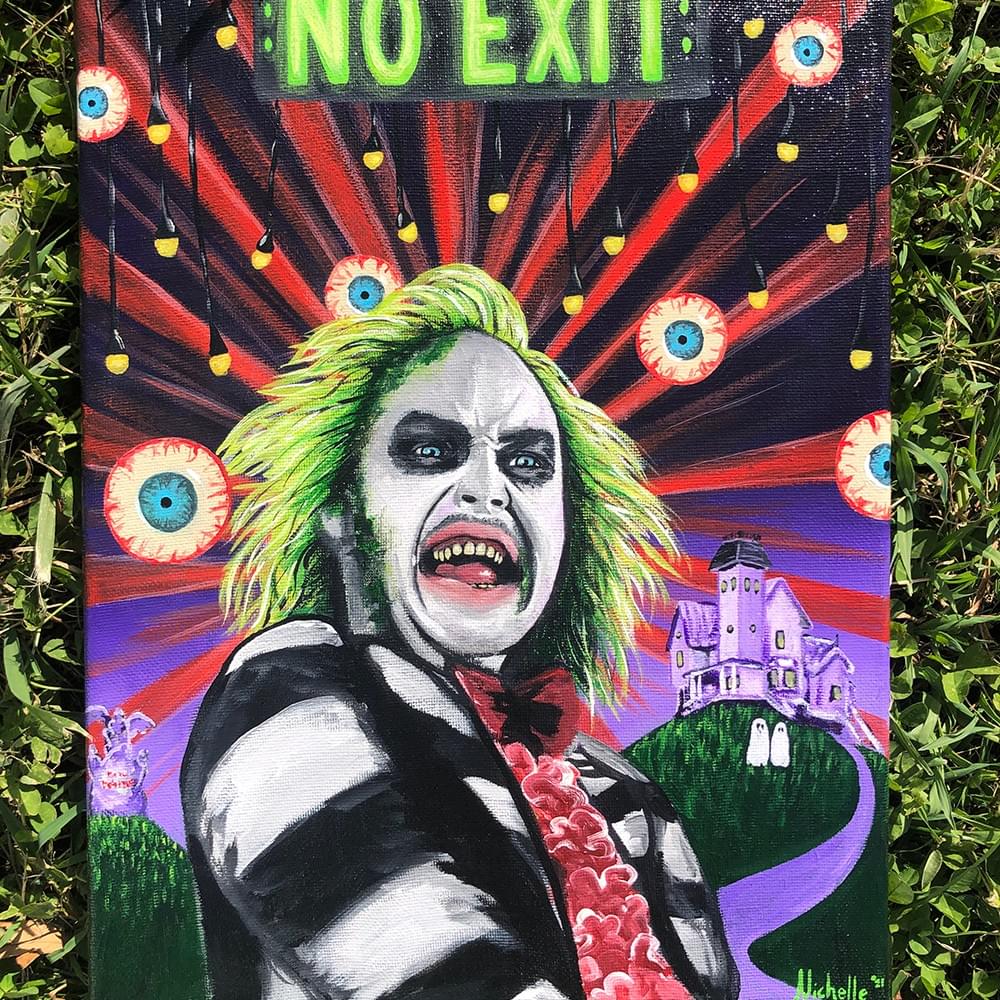 beetlejuice painting 