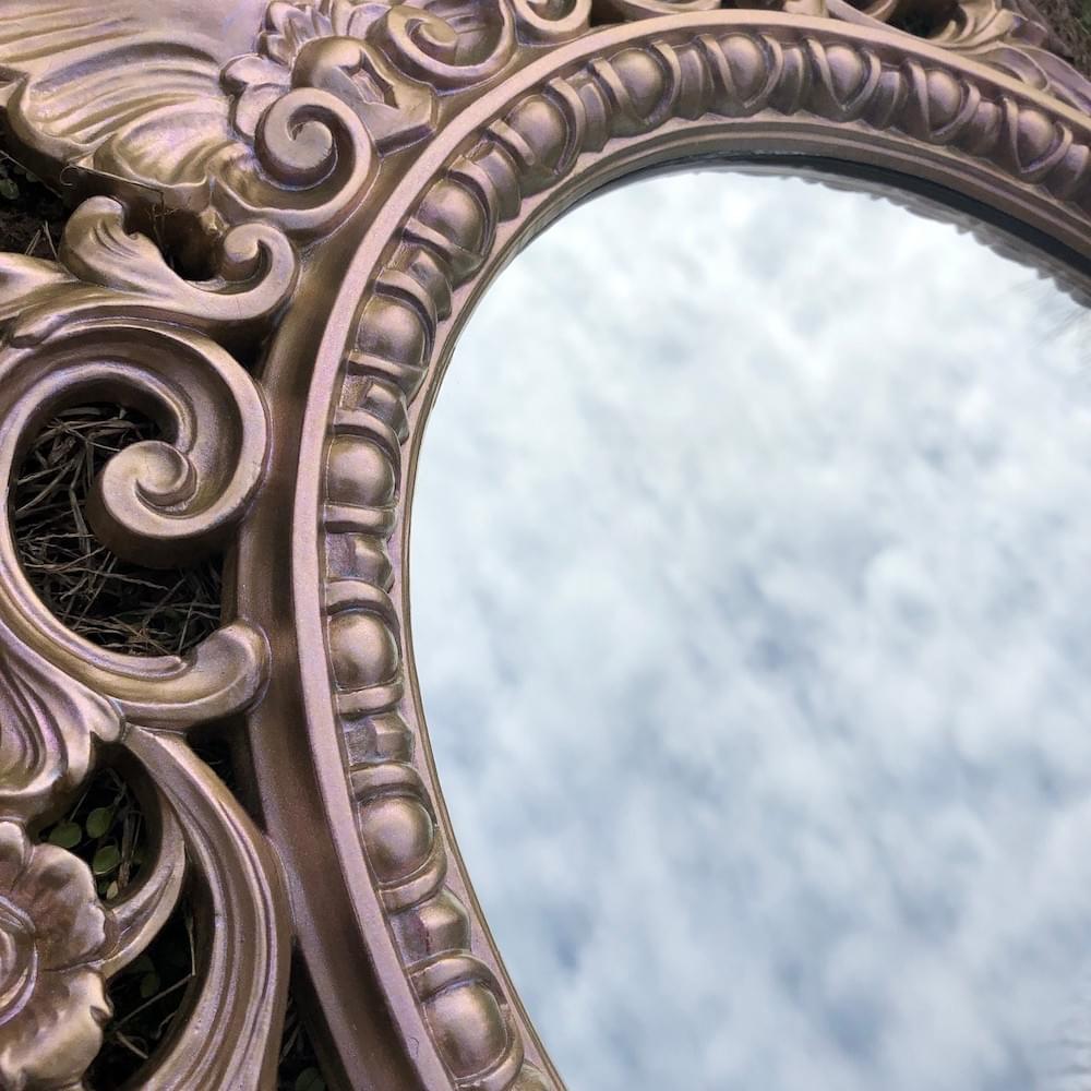 rose gold mirror