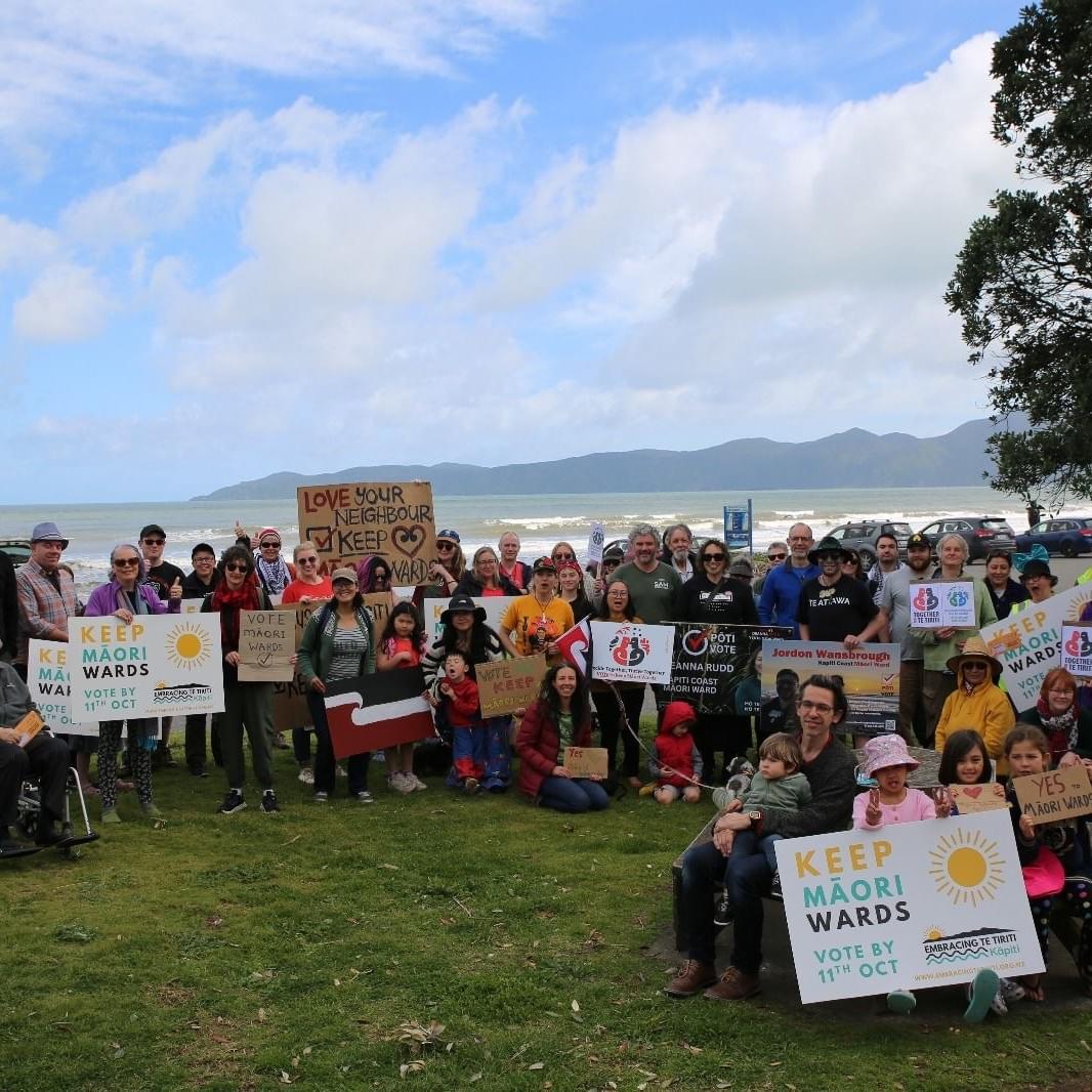 Māori wards support action in Kāpiti