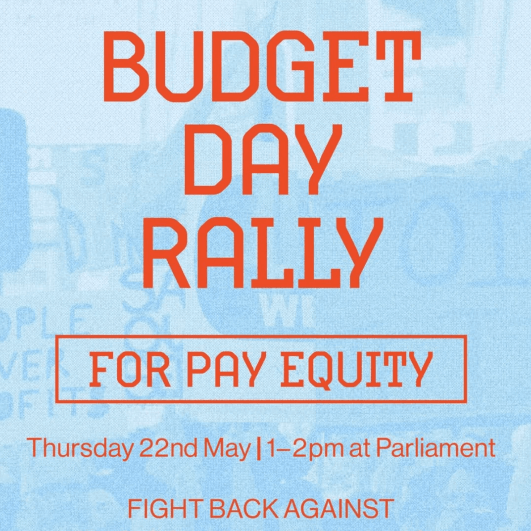 Budget Day Rally poster