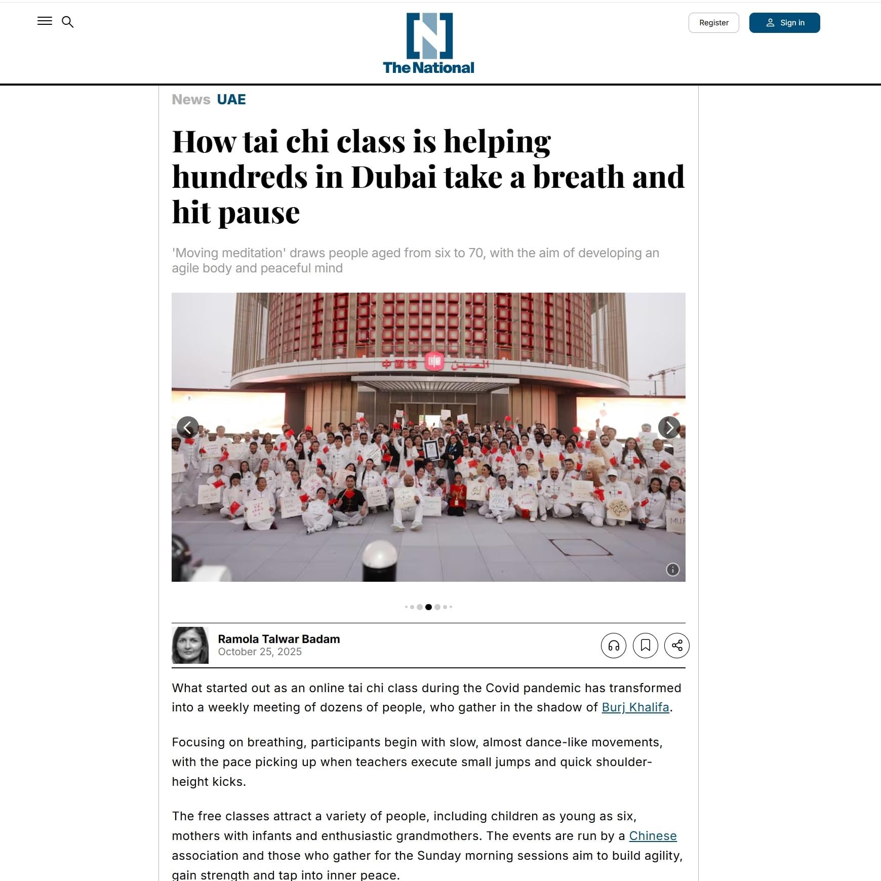 THE NATIONAL - OCTOBER 2025