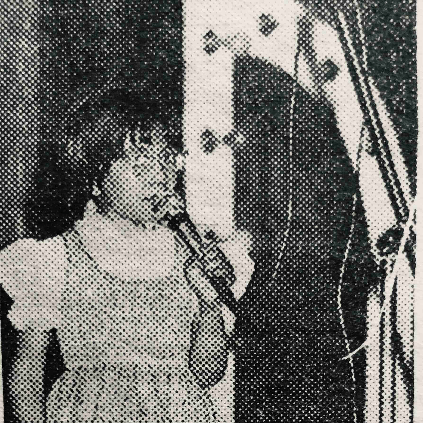 A Newspaper Cutting from Amy’s very 1st talent contest audition at the Patii Pavillion in Swansea.