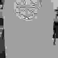 #00_15 Circle Window Design Monument with Round Top