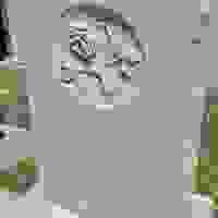 #00_26 Circular Sculpted Rose in Niche Monument