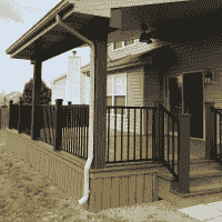 garden decking cost comparison between natural wood and composite options
