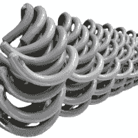 Different pg clamp models available at an electrical supply store