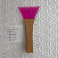Clear Pink with Oak
