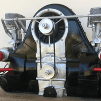 Half-Scale 547 Porsche racing engine
