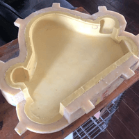 Rear mold for Half-Scale 547 Porsche Carrera racing engine, 2025