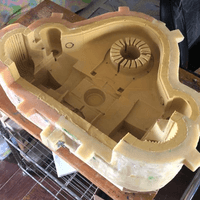 Front mold for Half-Scale 547 Porsche Carrera racing engine, 2025