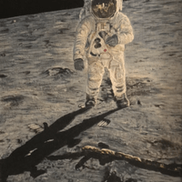 Man on the moon