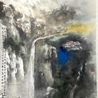 NO 00073 亭榭書窗