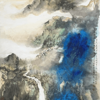 NO 00020 群峰晨光