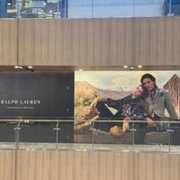 Ralph Lauren hoarding sticker 