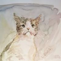 Odette (watercolour) 