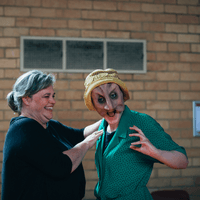 Mask teacher: Beth Twentyman