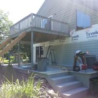 Custom decks and siding
