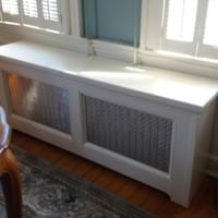 Finished radiator cover