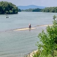 Látkép a Dunakanyar felé