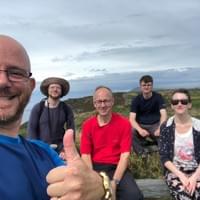 Walking the coastal path