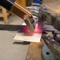 mobile induction heating machine