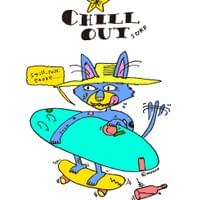 MUCHO SIESTAN × CHILL OUT surf&skate