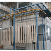 Electrostatic spraying line 1