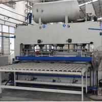 Curved film laminating machine