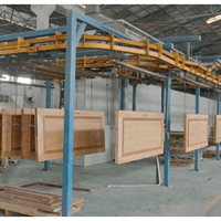 Electrostatic spraying line 2