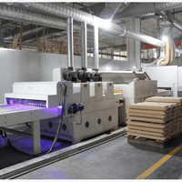 LED UV primer roller coating l