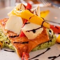 Fresh mozzarella & grilled veg