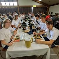Lunch by Lake Ashi