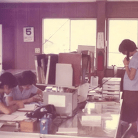 事務所の様子（昭和４０年代）