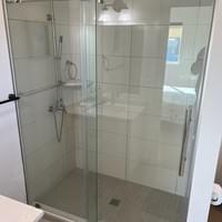 Lower level bathroom