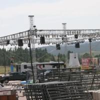  Eternal Systems Inc - Stage & Roof Photos / Pre-rig 45 X 45 Rigging Grid 2 