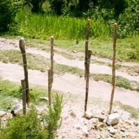 Chantier 12 juillet 2017 : prermiers marquages et ouvertures du chantier