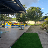 Vista hacia jardín