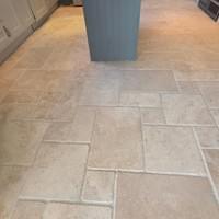 Travertine Clean and Sealed